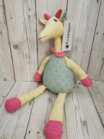'Wilberry' Patchwork Deer Plush Soft Toy
