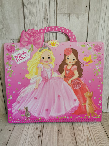 Top Model My Style Princess Colouring & Sticker  Book
