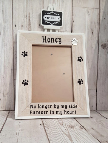 Personalised Dog/Pet Memorial Frame