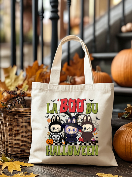 La BOO Bu Halloween Tote Bag