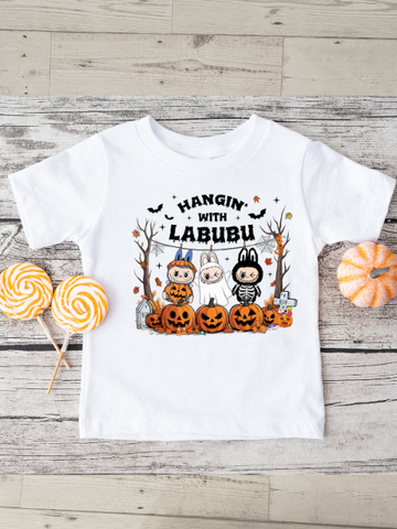 Hanging with Labubu Halloween T-Shirt