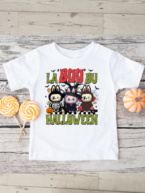 La BOO Bu Design Halloween T-Shirt
