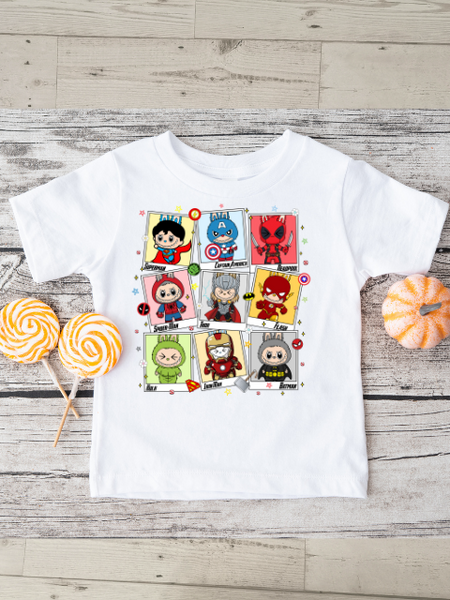 Labubu Superhero Halloween T-Shirt