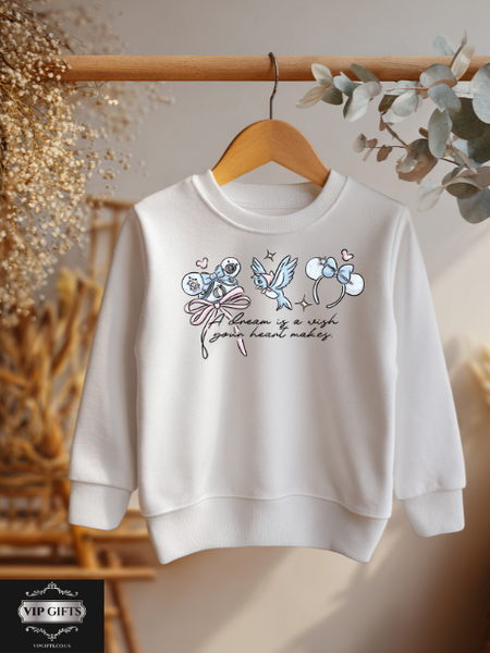 Cinderella Sweatshirt Hat Ears Design