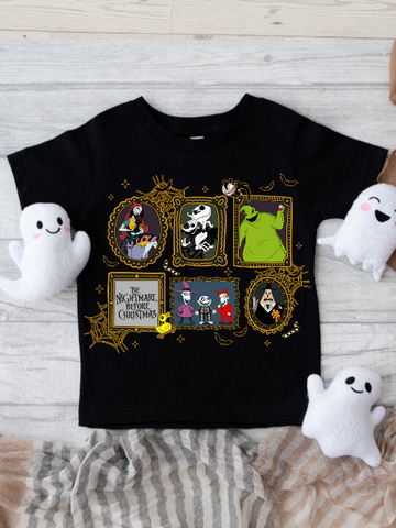 Nightmare Before Christmas Halloween Design T-Shirt