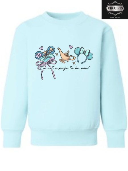 Jasmine Sweatshirt Hat Ears Headband Set