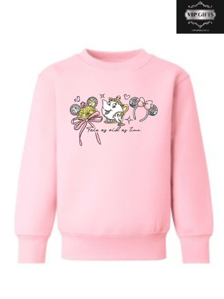 Belle Sweatshirt Hat Ears Headband & Cold Cup Giftbox Set