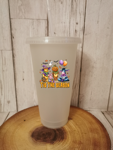 Pooh & Co Tis the Season Halloween Glow in the Dark Cold Cup