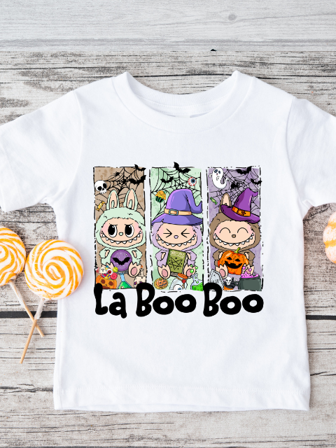 La BOO BOO 3 Witches Halloween T-Shirt
