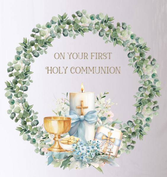 Personalised On Your First Holy Communion Coloured  PJ's