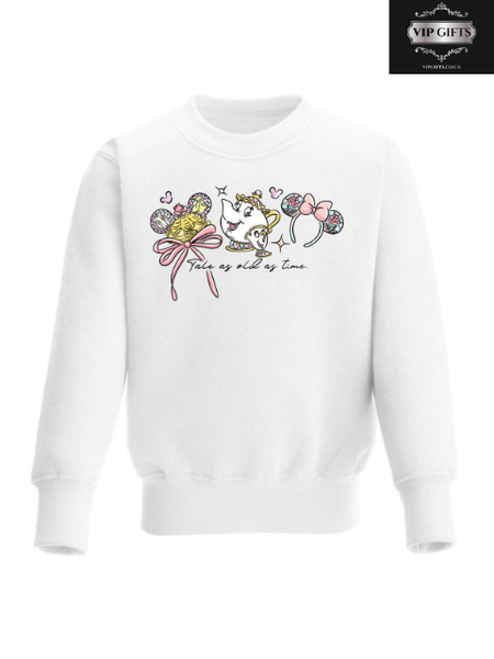 Belle Sweatshirt Hat Ears Headband & Cold Cup Giftbox Set