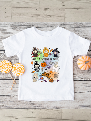 Just a Spooky Labubu Design Halloween T-Shirt