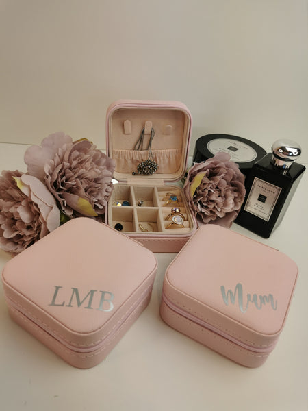 Personalised Travel Jewellery Box