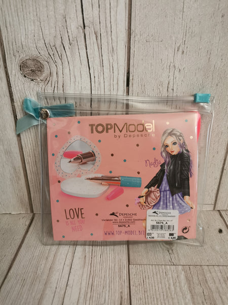 Top Model Mini Note Book & Pen Set