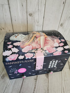 Fantasy Top Model Ballet Love 2 Drawer Jewellery Box with Code & Music