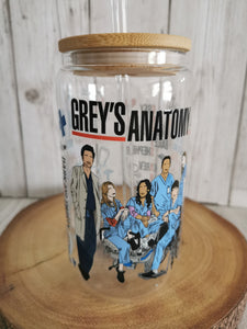 Grey's Anatomy Libbey Glass Can Cold Cup