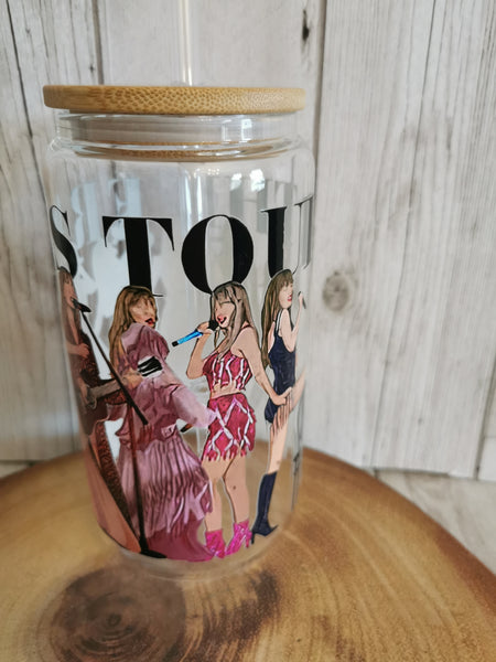 Taylor Swift The Eras Tour Libbey Glass Can Cold Cup