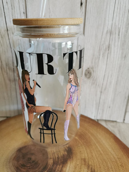 Taylor Swift The Eras Tour Libbey Glass Can Cold Cup