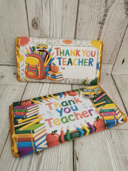 'Thank You Teacher' Galaxy Chocolate Bar