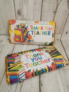 'Thank You Teacher' Galaxy Chocolate Bar
