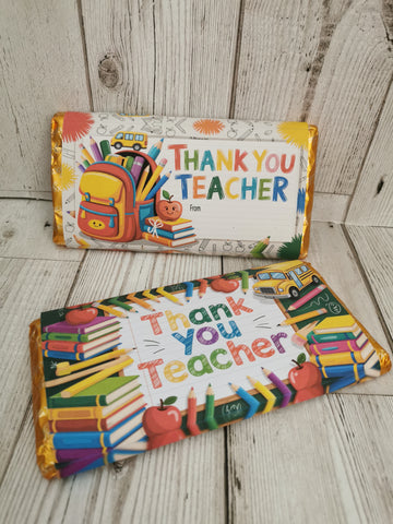'Thank You Teacher' Galaxy Chocolate Bar