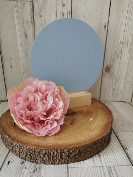 Personalised Baby Announcement Acrylic Plaque 6"