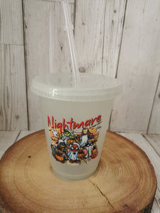 Nightmare on Main Street Halloween Glow in the Dark Cold Cup
