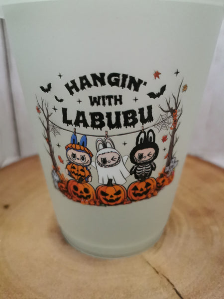 Hanging with Labubu Halloween Glow in the Dark Cold Cup