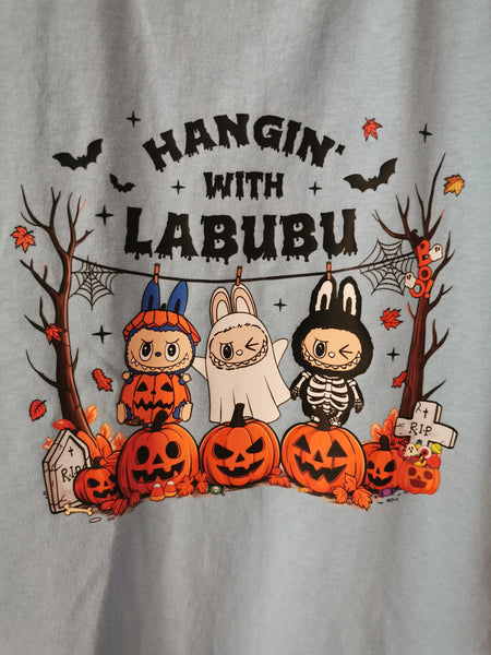 Hanging with Labubu Halloween T-Shirt