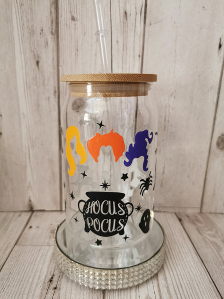Hocus Pocus Libbey Glass Can Cold Cup