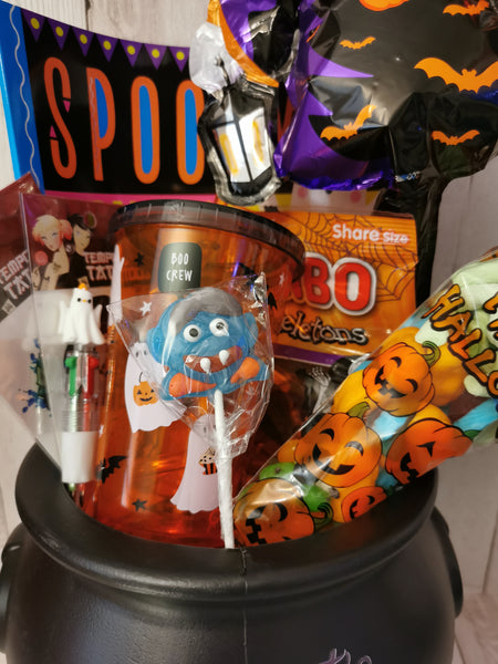 Halloween Cauldron Sweets & Treats Hamper
