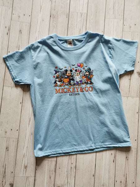 Mickey & Co Halloween Design T-Shirt