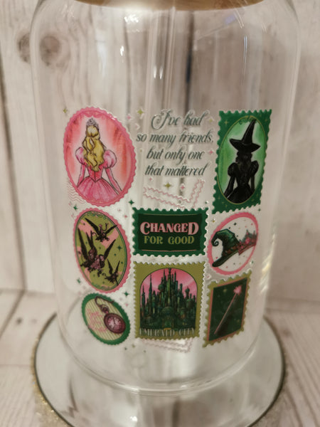 Wicked Stamp Design Libbey Glass Can Cold Cup