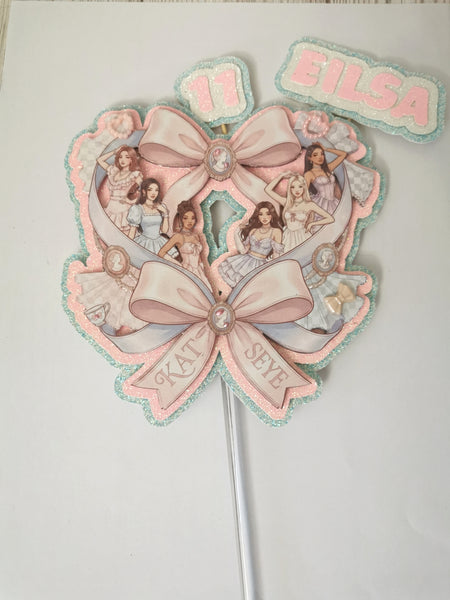Personalised Katseye Style Cake Topper