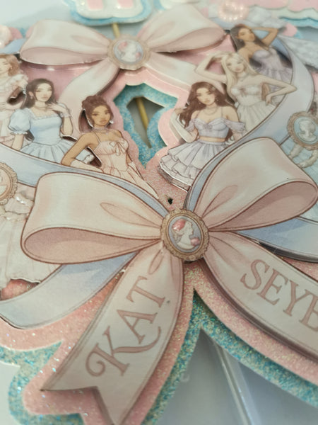Personalised Katseye Style Cake Topper