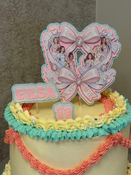 Personalised Katseye Style Cake Topper