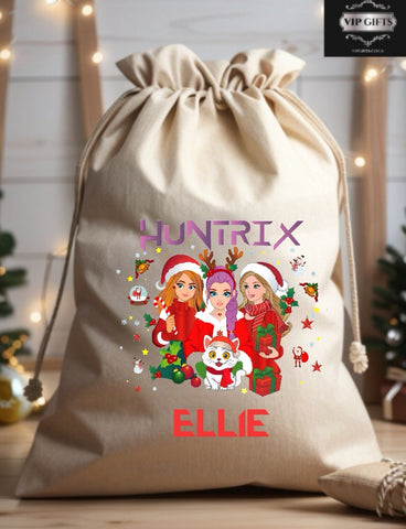 Personalised K-Pop Huntrix Santa Sack