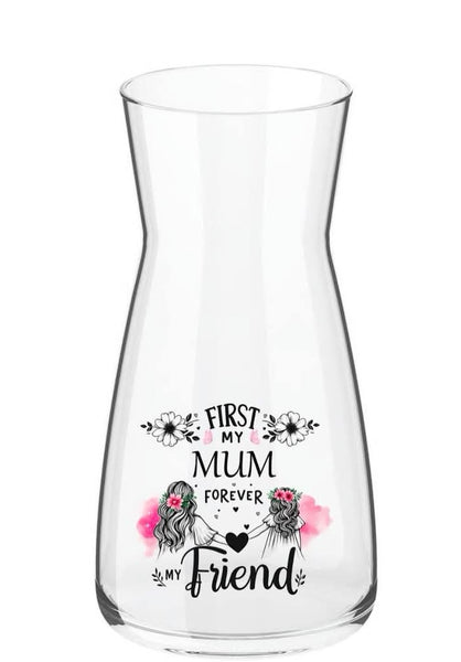 Happy Mother's Day Glass Vase with Gift Box