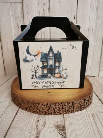 Personalised Halloween Trick or Treat  Party/ Favour Boxes