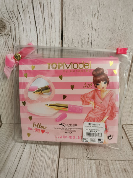 Top Model Mini Note Book & Pen Set