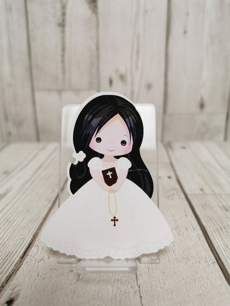 1st/First Holy Communion Set of 12 Cupcake Toppers Mini Boy Or Girl