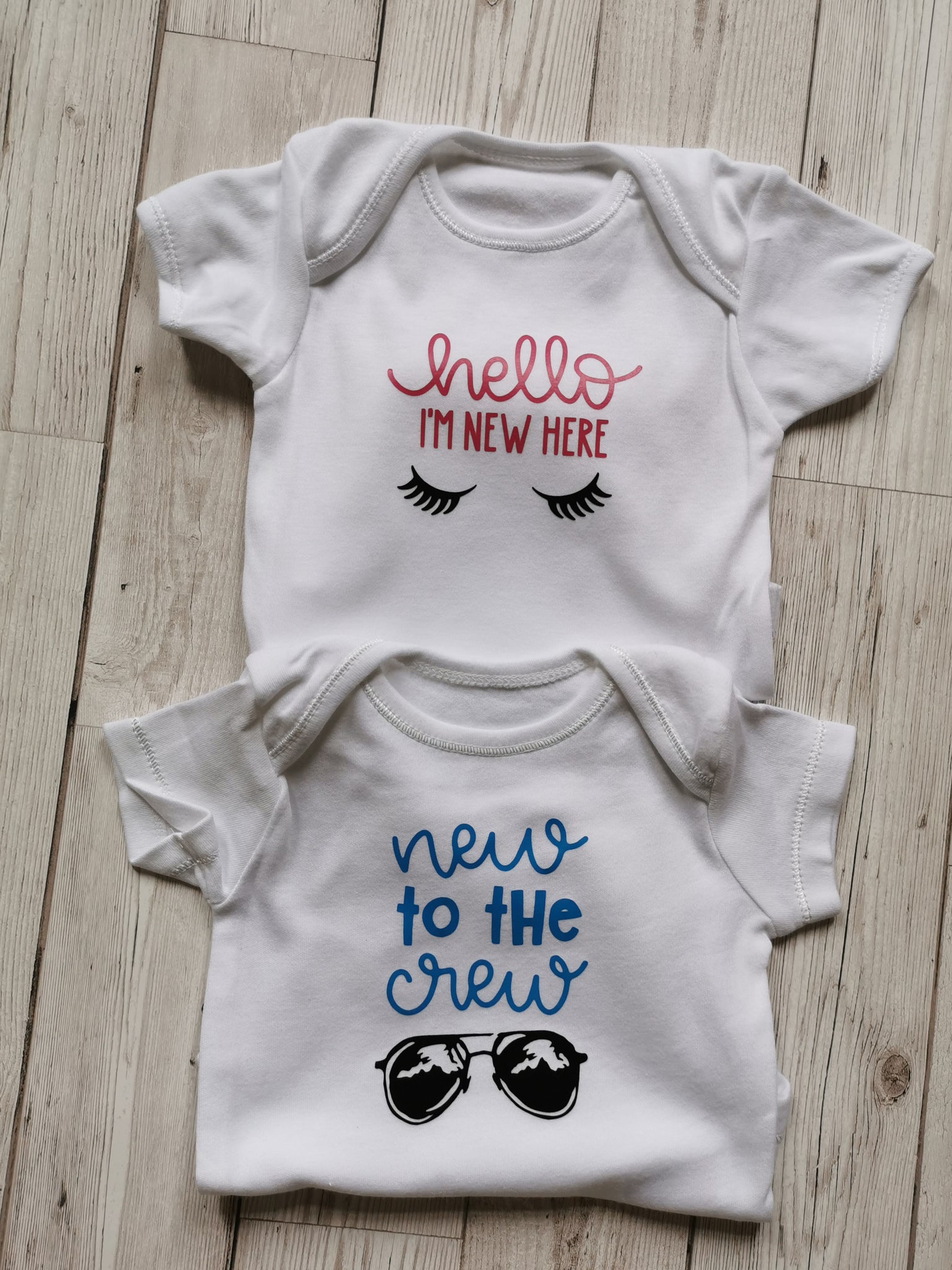 New to the Crew Baby Onesie