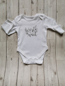 Worth the Wait Baby Onesie