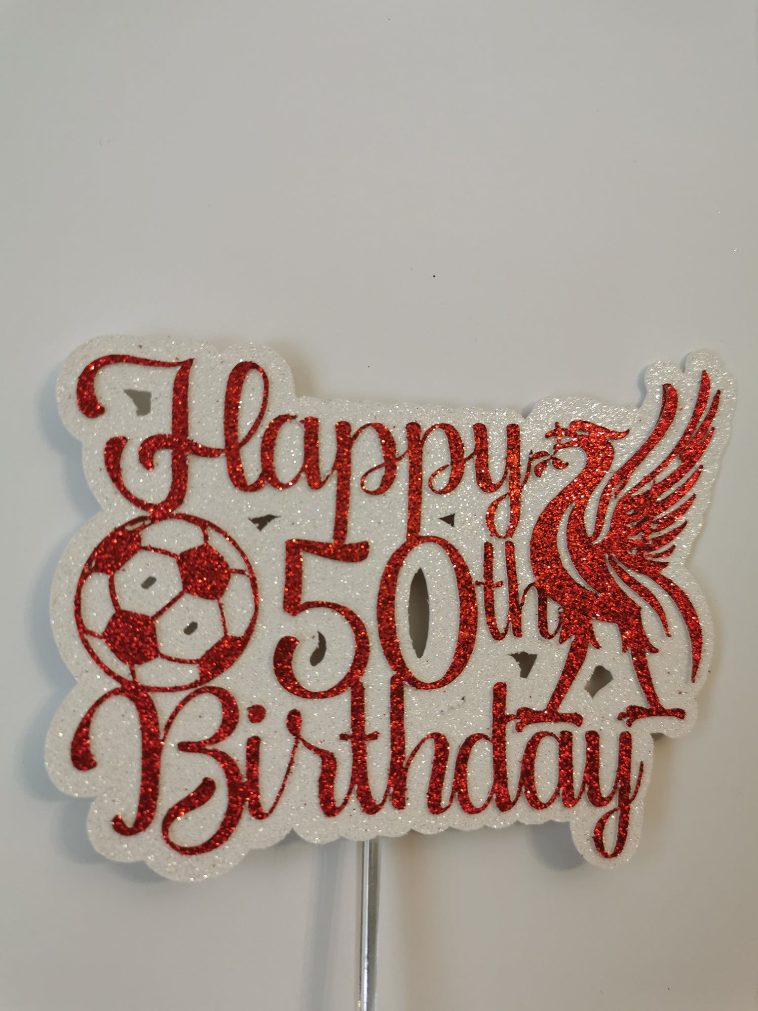 Liverpool Soccer Ball Themed Red Cake – Honeypeachsg Bakery