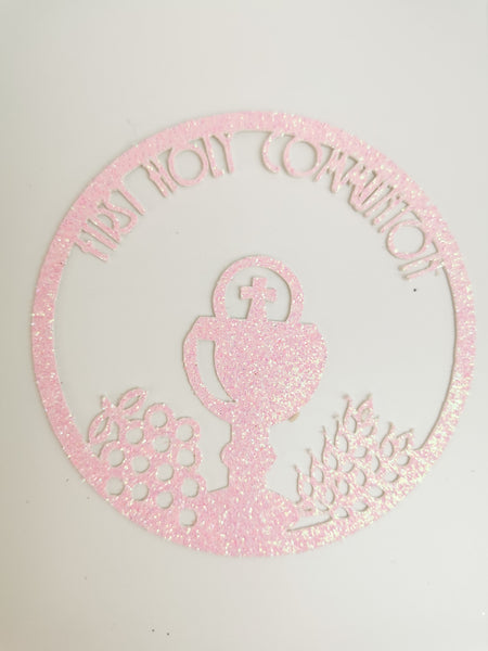 Personalised Circle First Holy Communion Card