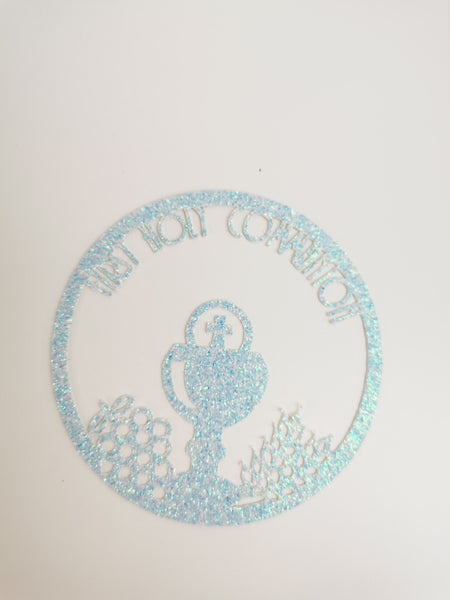 Personalised Circle First Holy Communion Card