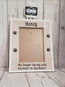 Personalised Dog/Pet Memorial Frame